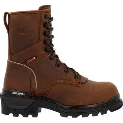 Rocky Men's Rams 9" Comp Toe WP 800G Logger Work Boot -Horse- RKK0478