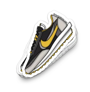 Sacai Waffle "Undercover Black Citron" Sneaker Sticker