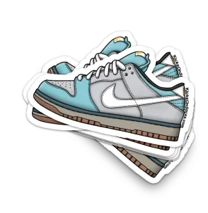 SB Dunk Low "Gulf of Mexico" Sneaker Sticker