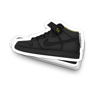 SB Dunk Mid "Batman" Sneaker Sticker