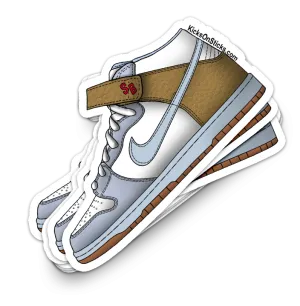 SB Dunk Mid "Clubber Lang" Sneaker Sticker
