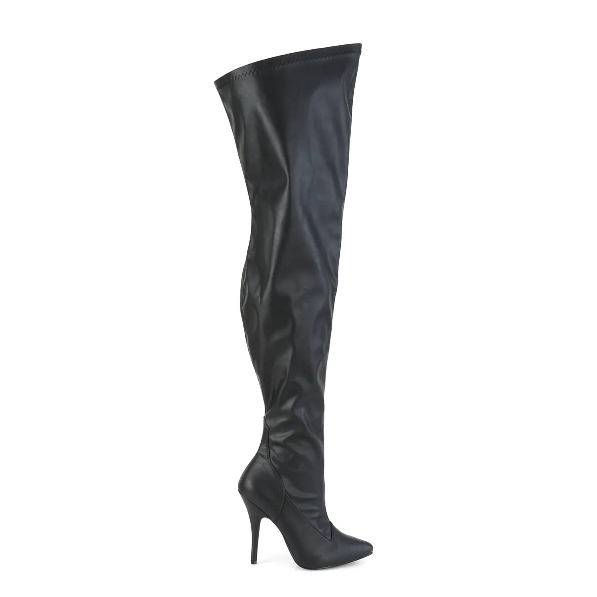 SEDUCE-3000WC  Black Str. Faux Leather