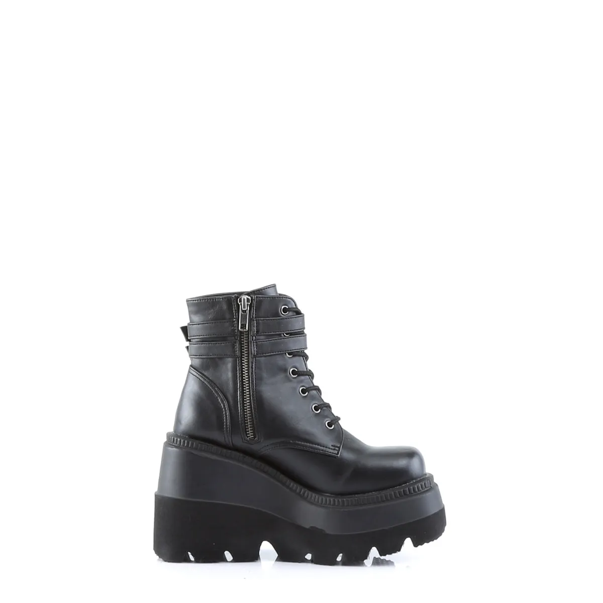 SHAKER-52  Black Vegan Leather