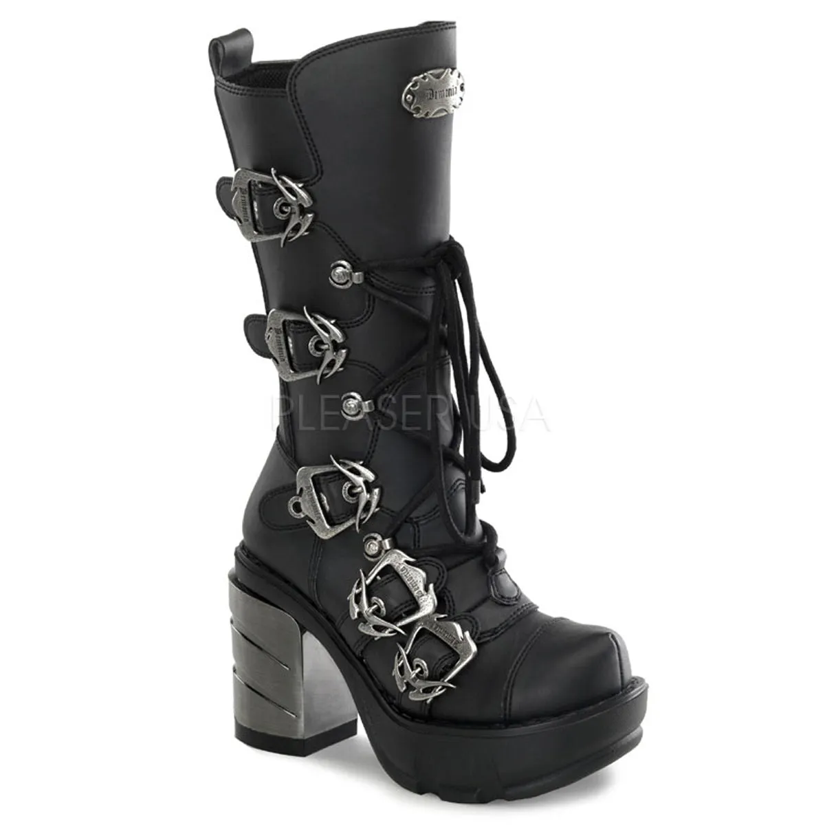 SINISTER-203  Black Vegan Leather