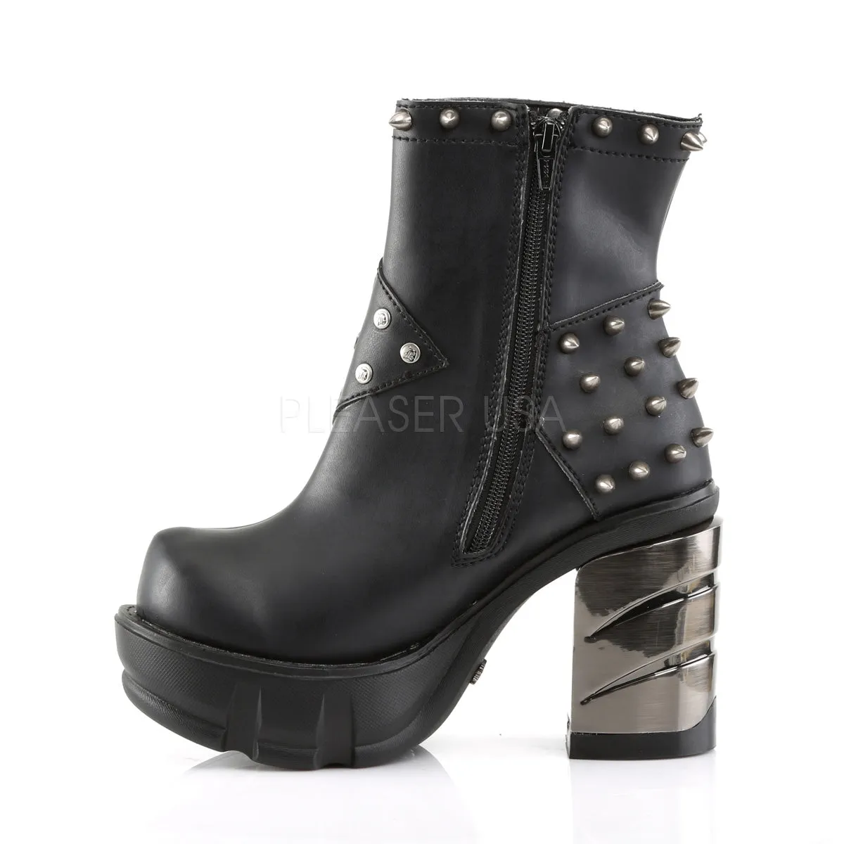 SINISTER-64  Black Vegan Leather