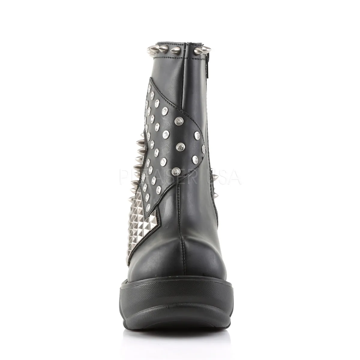 SINISTER-64  Black Vegan Leather