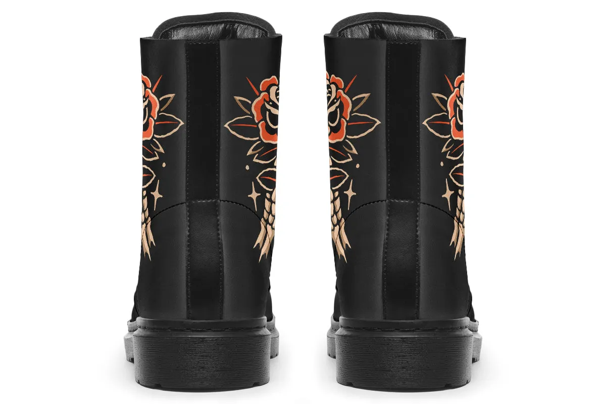 Skeleton Hands Boots