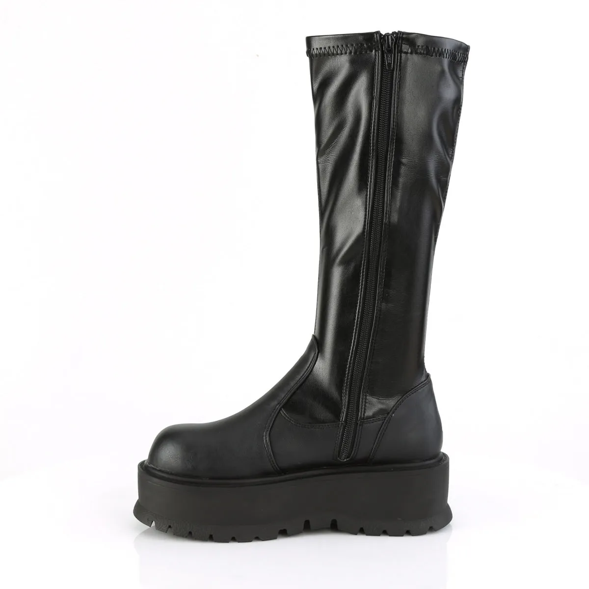 SLACKER-200  Black Str Vegan Leather