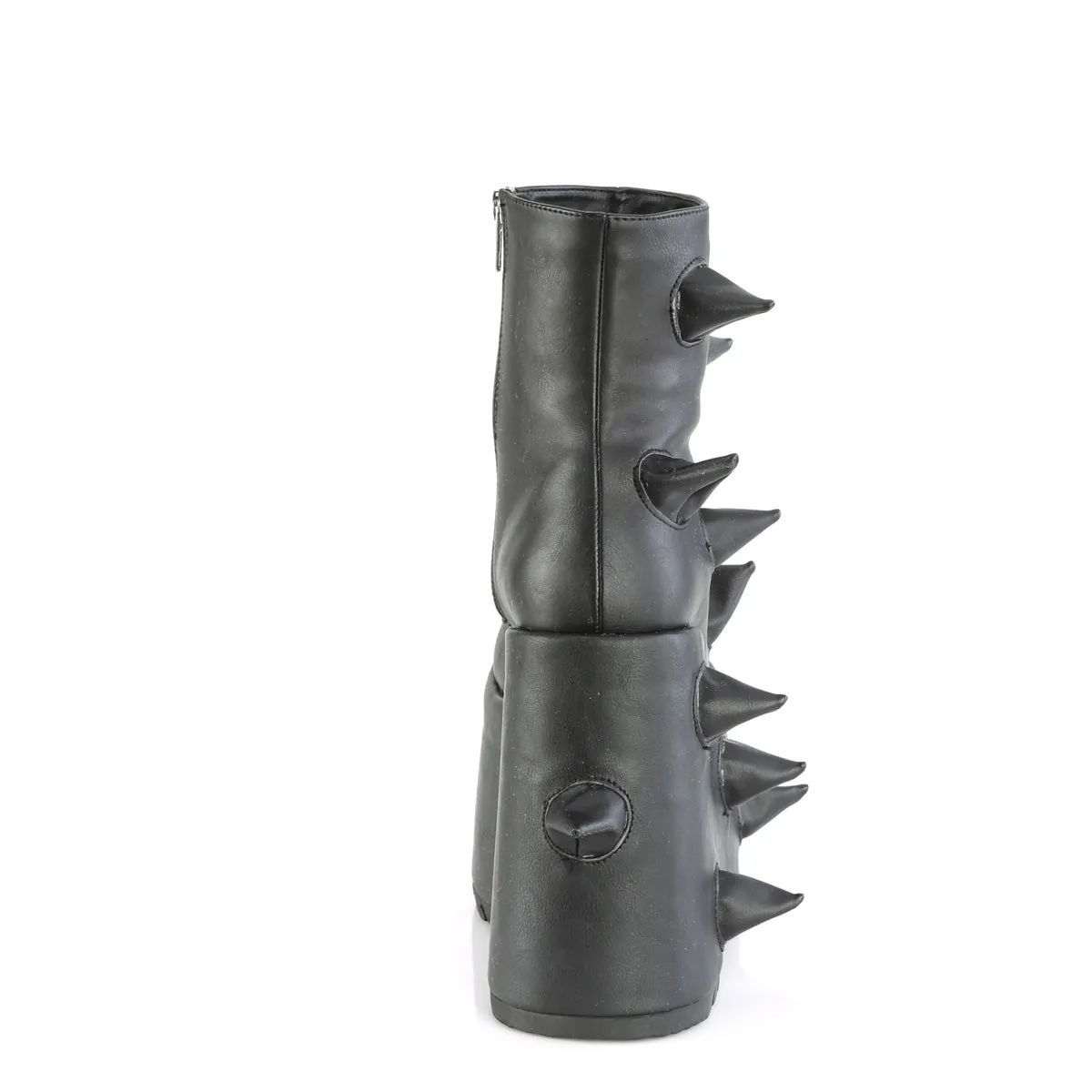 SLAY-77  Black Vegan Leather
