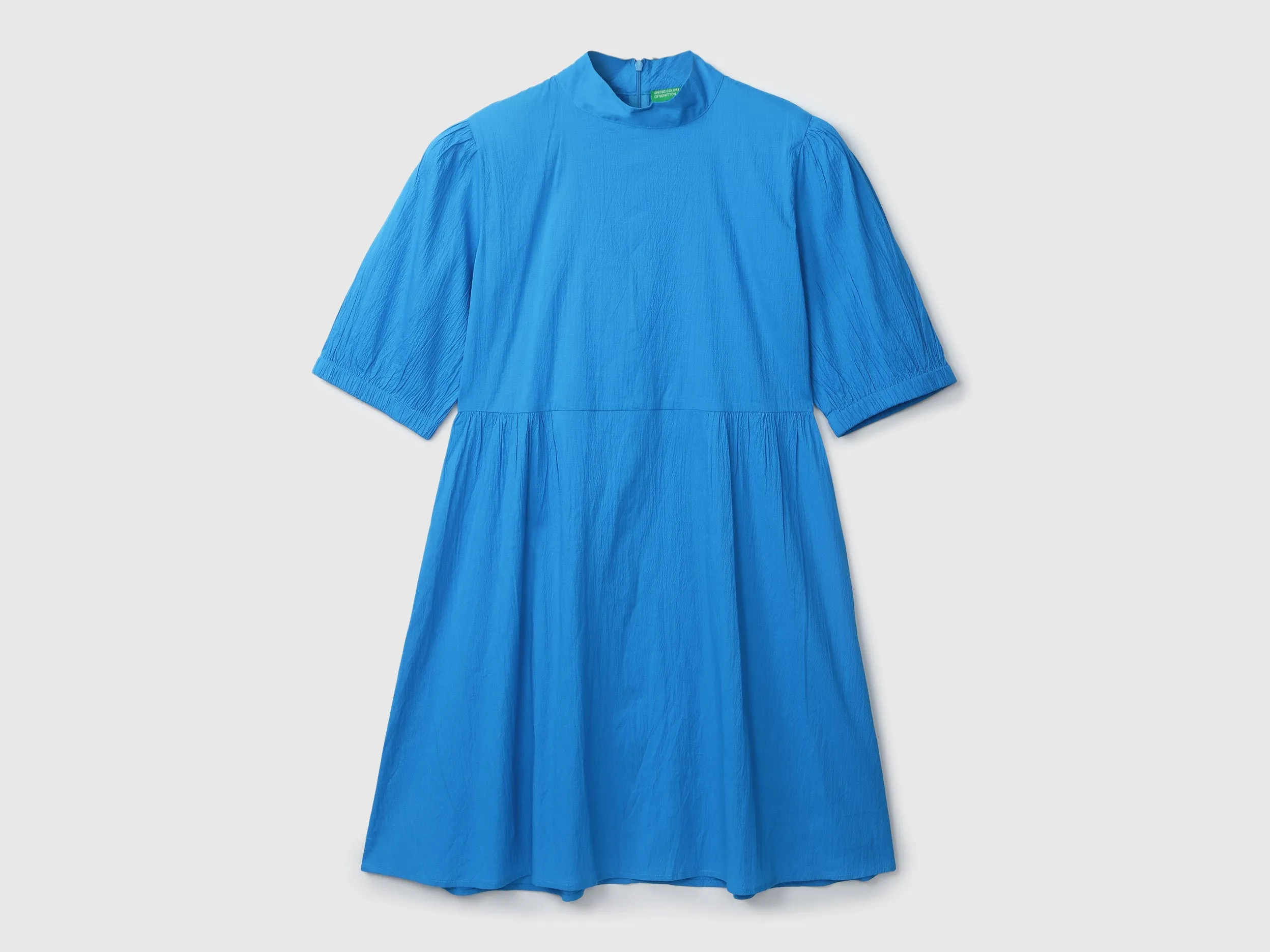 Solid Mini Dress