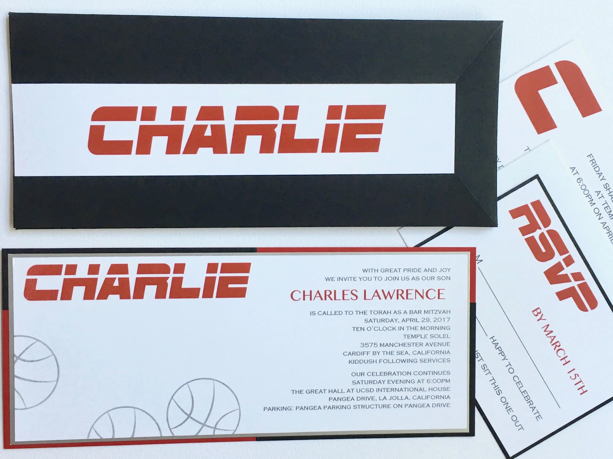 Sport Themed Invitation