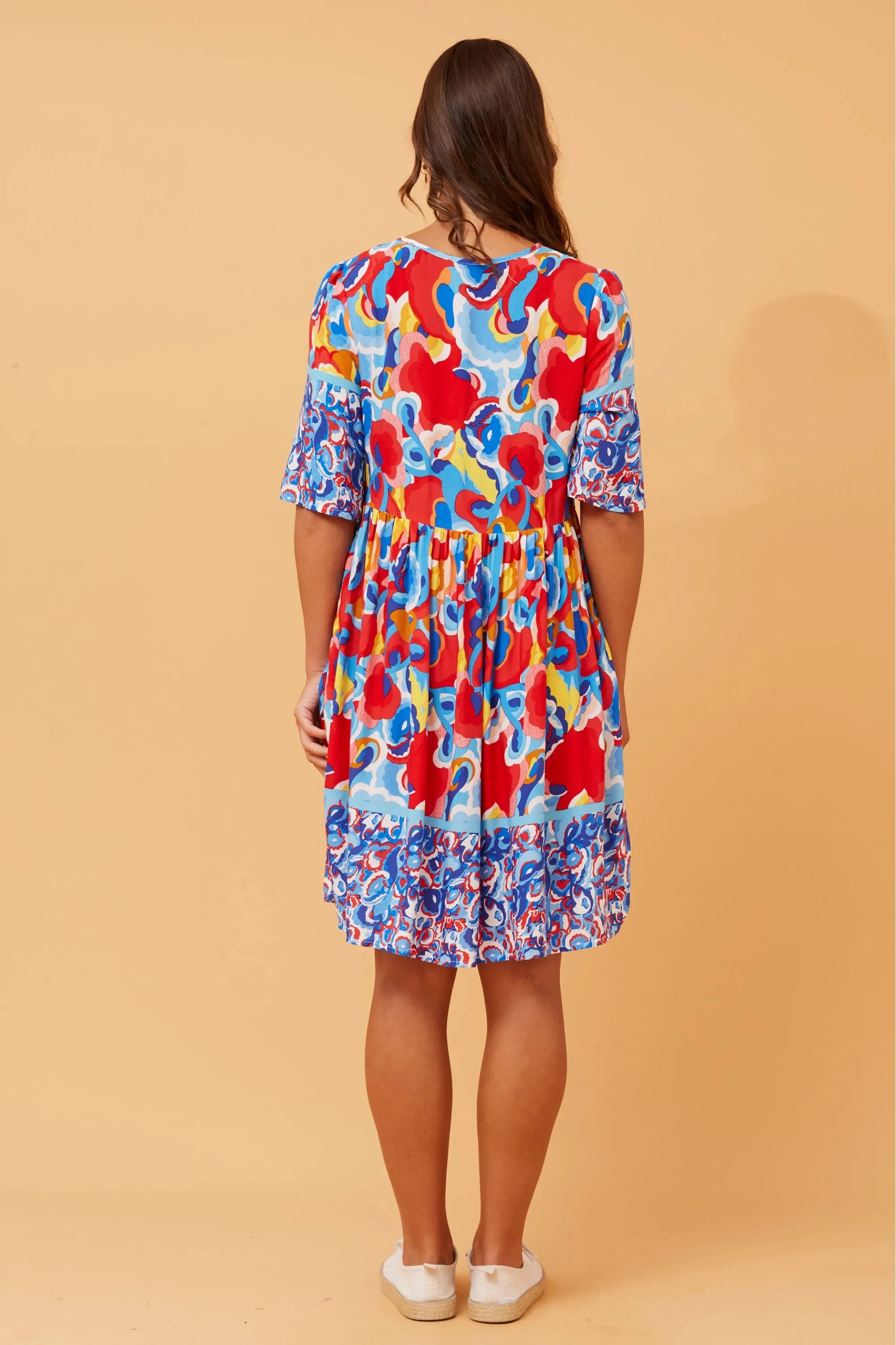 s/s border dress neck tie (d519317)