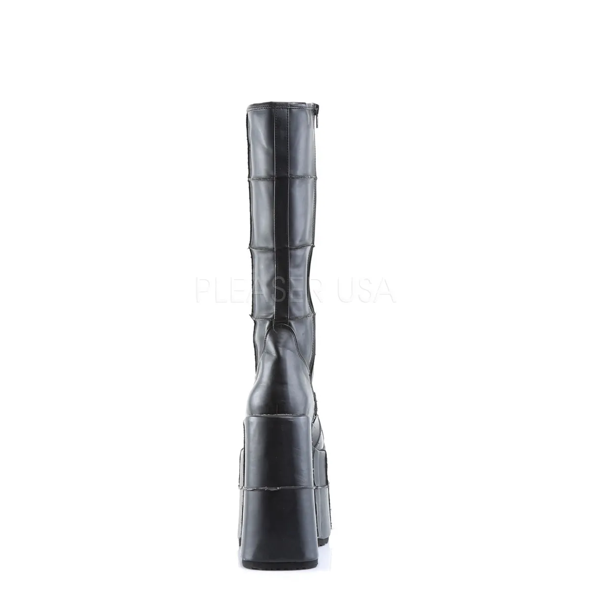 STACK-301  Black Vegan Leather