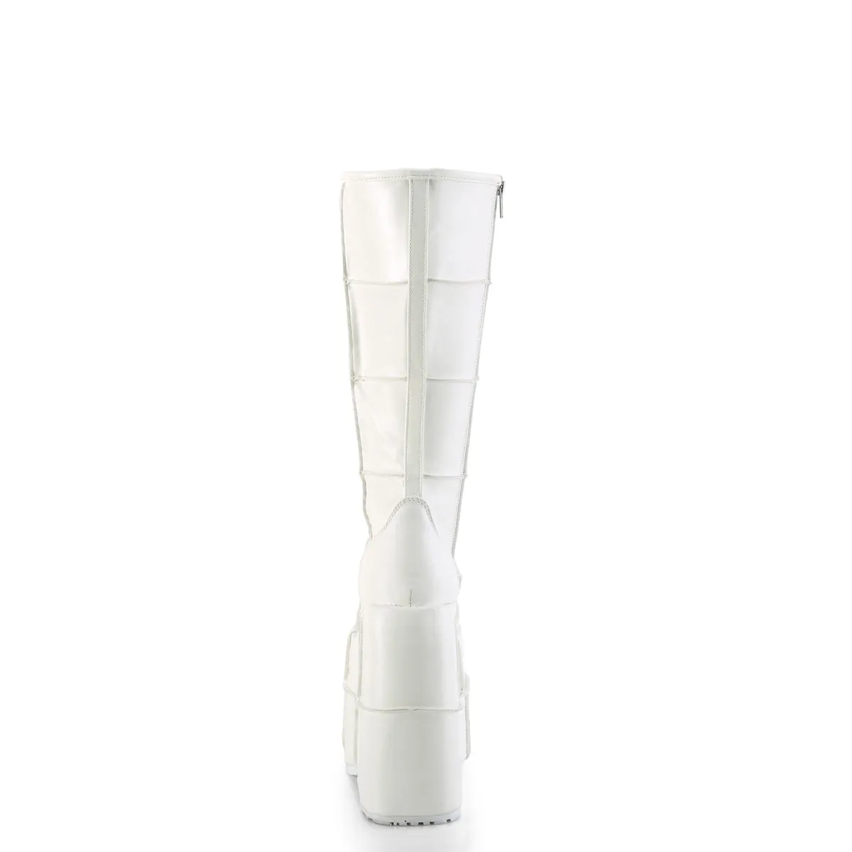 STACK-301  White Vegan Leather
