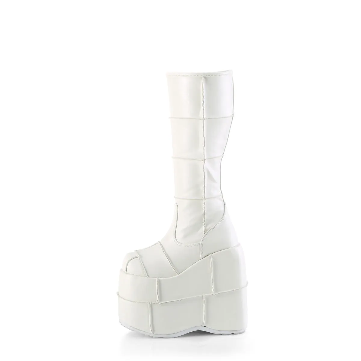 STACK-301  White Vegan Leather