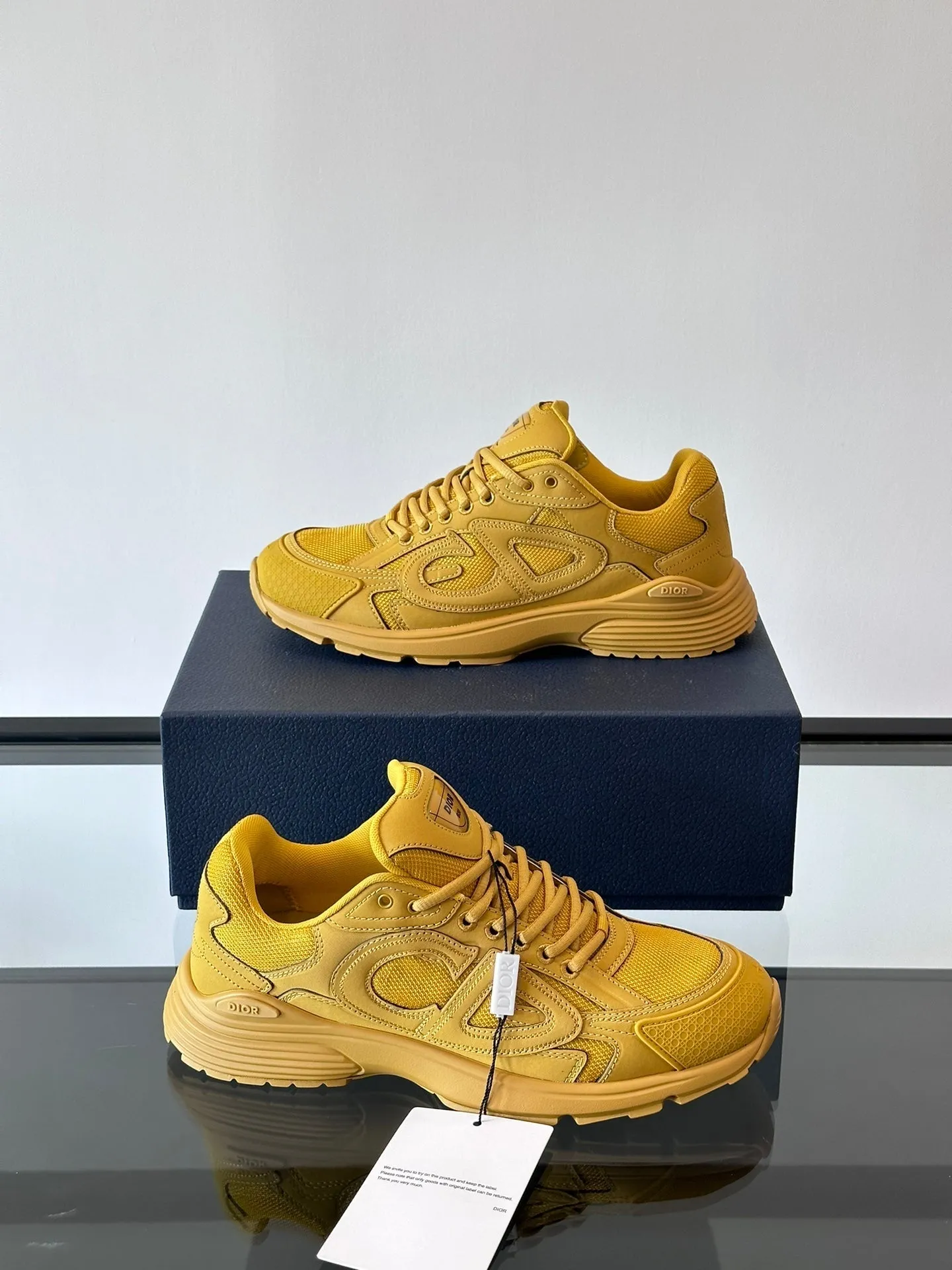 STONE ISLAND x DIOR B30 YELLOW