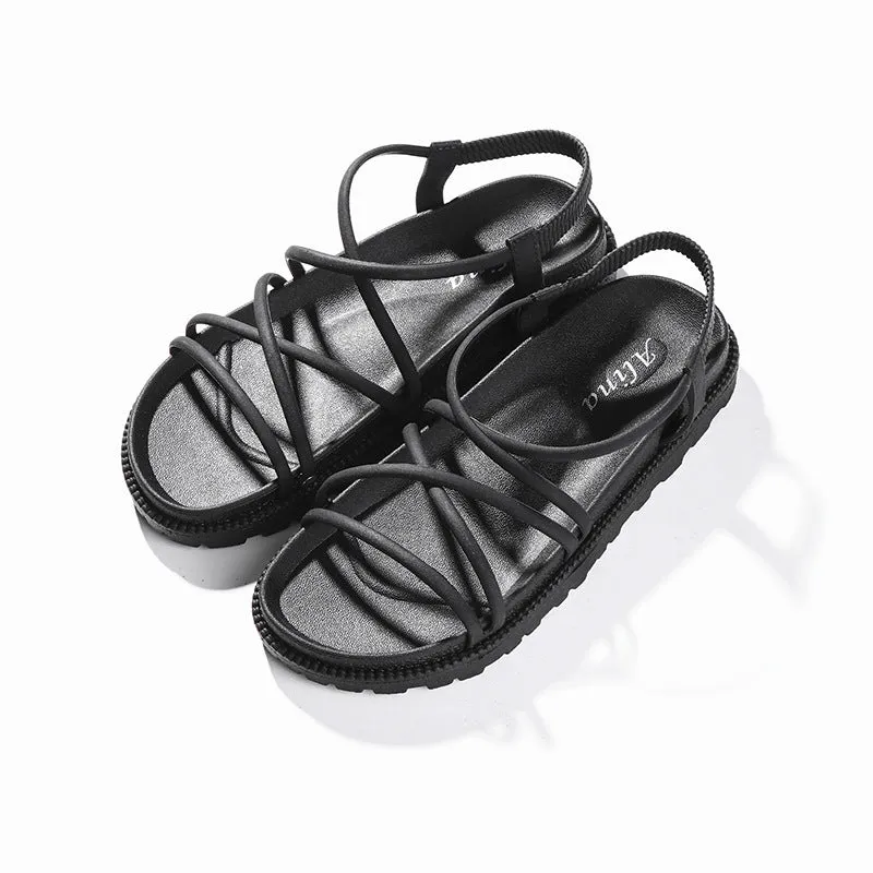 Strappy Flat Sandals