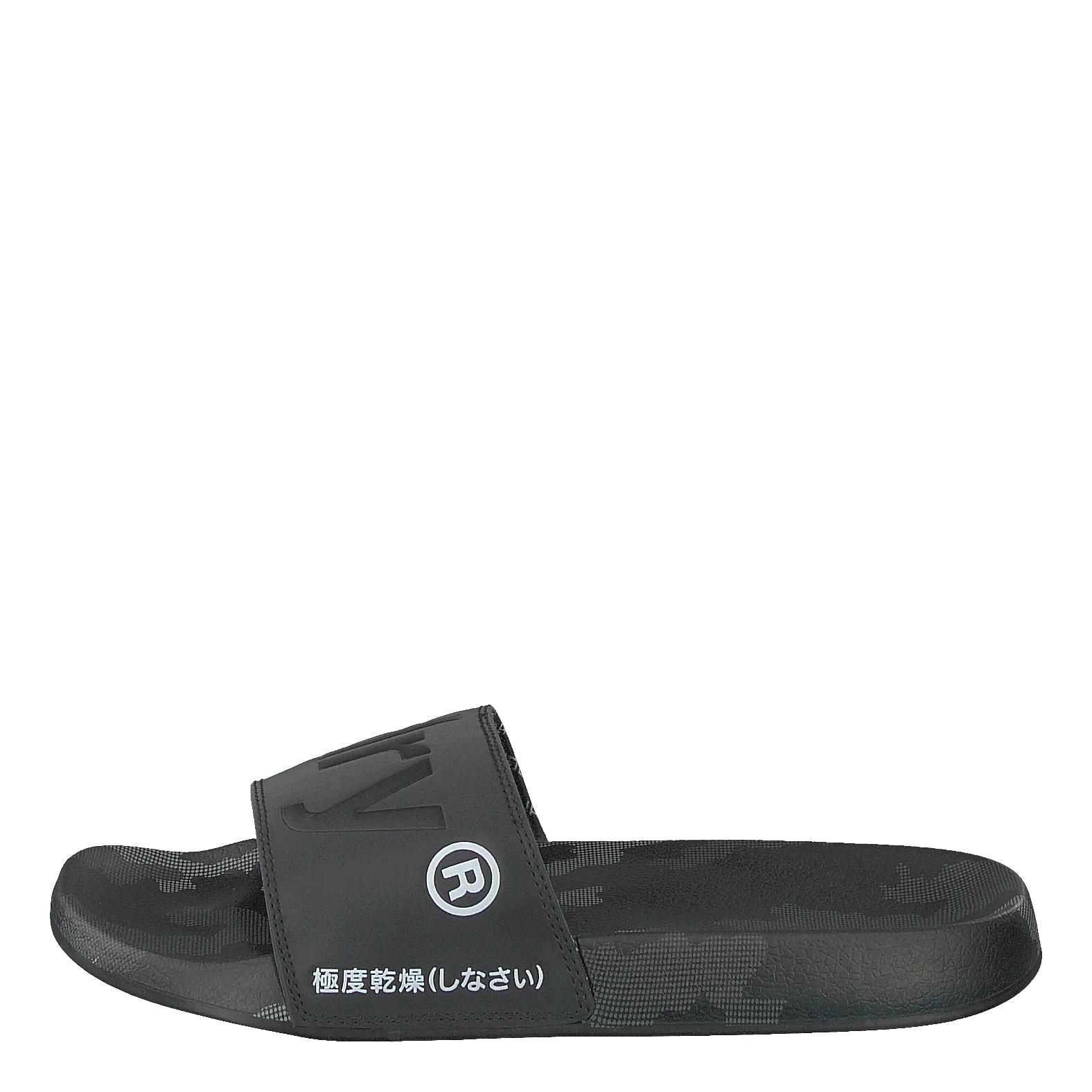 Superdry Aop Beach Slide Black/black/camo Dot