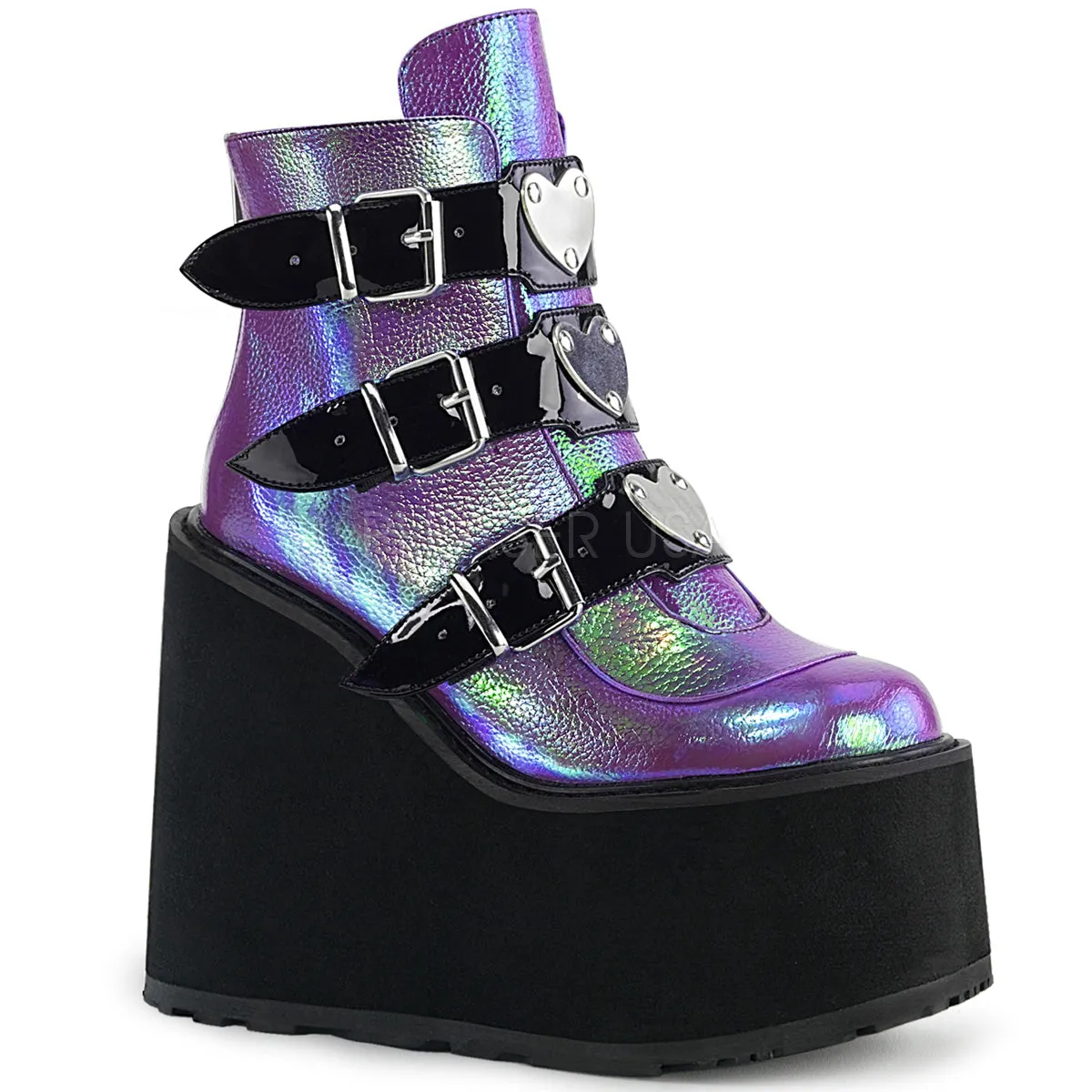 SWING-105  Purple Iridescent Vegan Leather