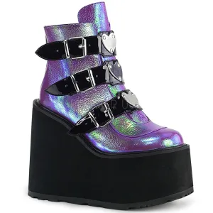 SWING-105  Purple Iridescent Vegan Leather
