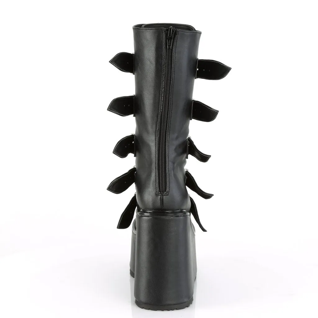 SWING-230  Black Vegan Leather