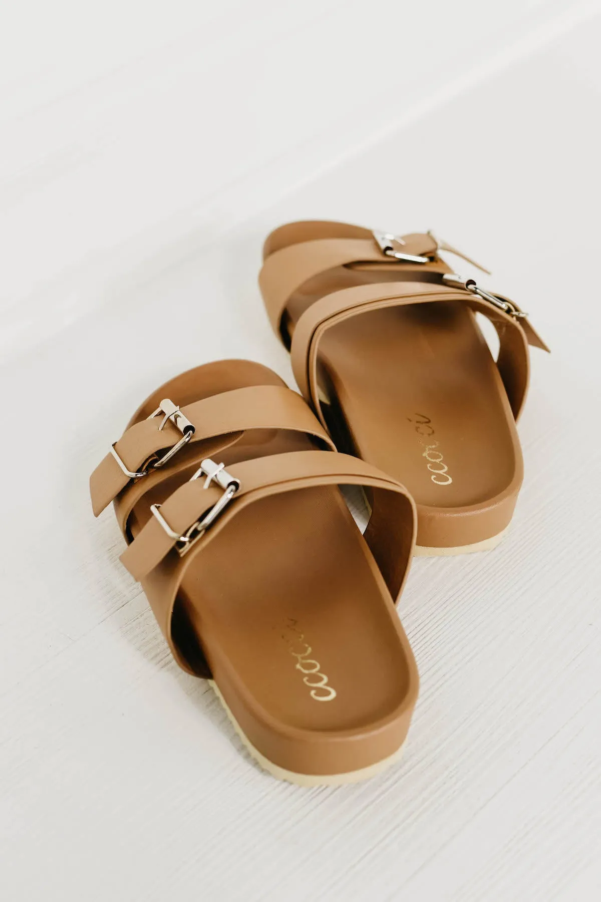 The Rouge Sandal - Camel