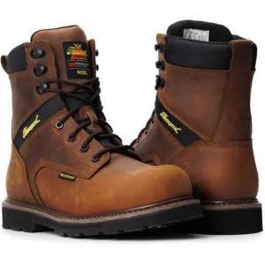Thorogood Men's Jobsite 8" Safety Toe Waterproof 400G Work Boot -Horse- 804-4244