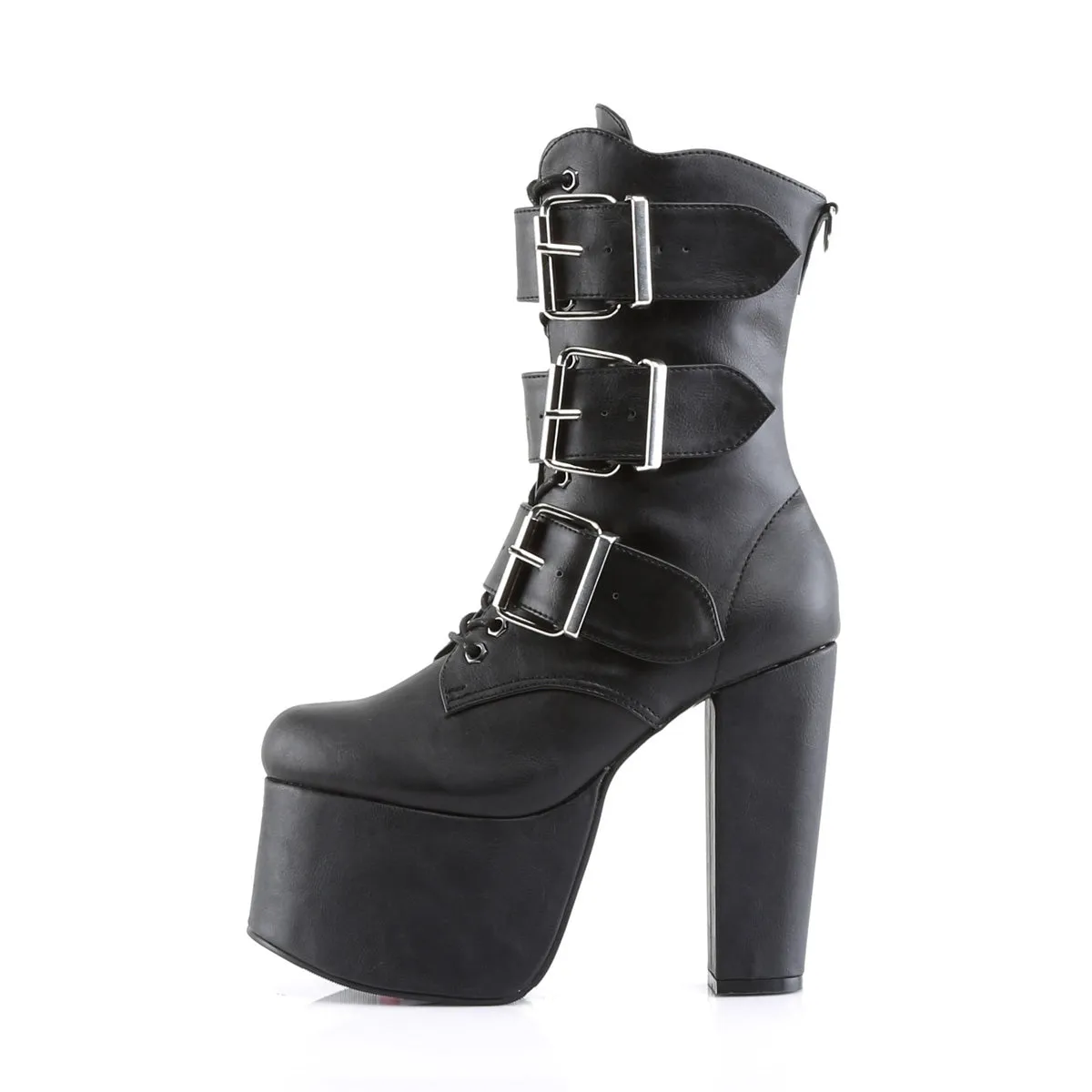TORMENT-703  Black Vegan Leather