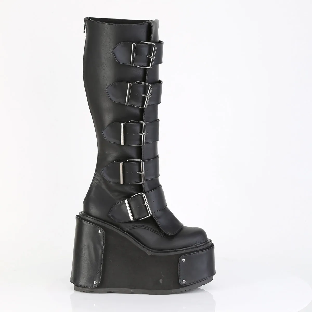 TRANSFORMER-800  Black Vegan Leather