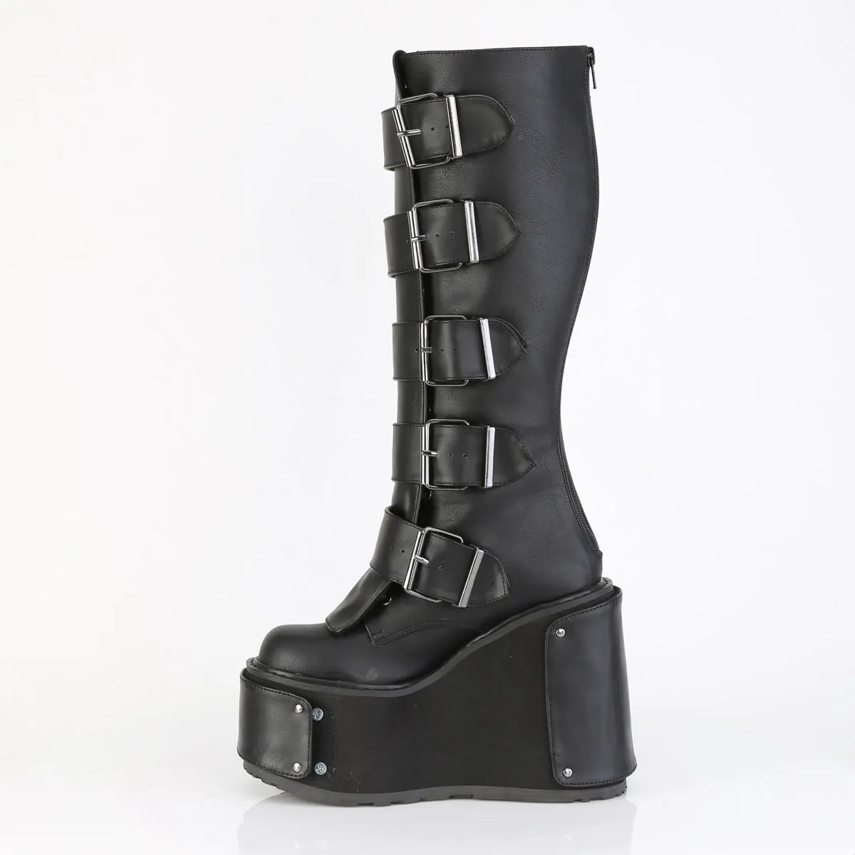 TRANSFORMER-800  Black Vegan Leather