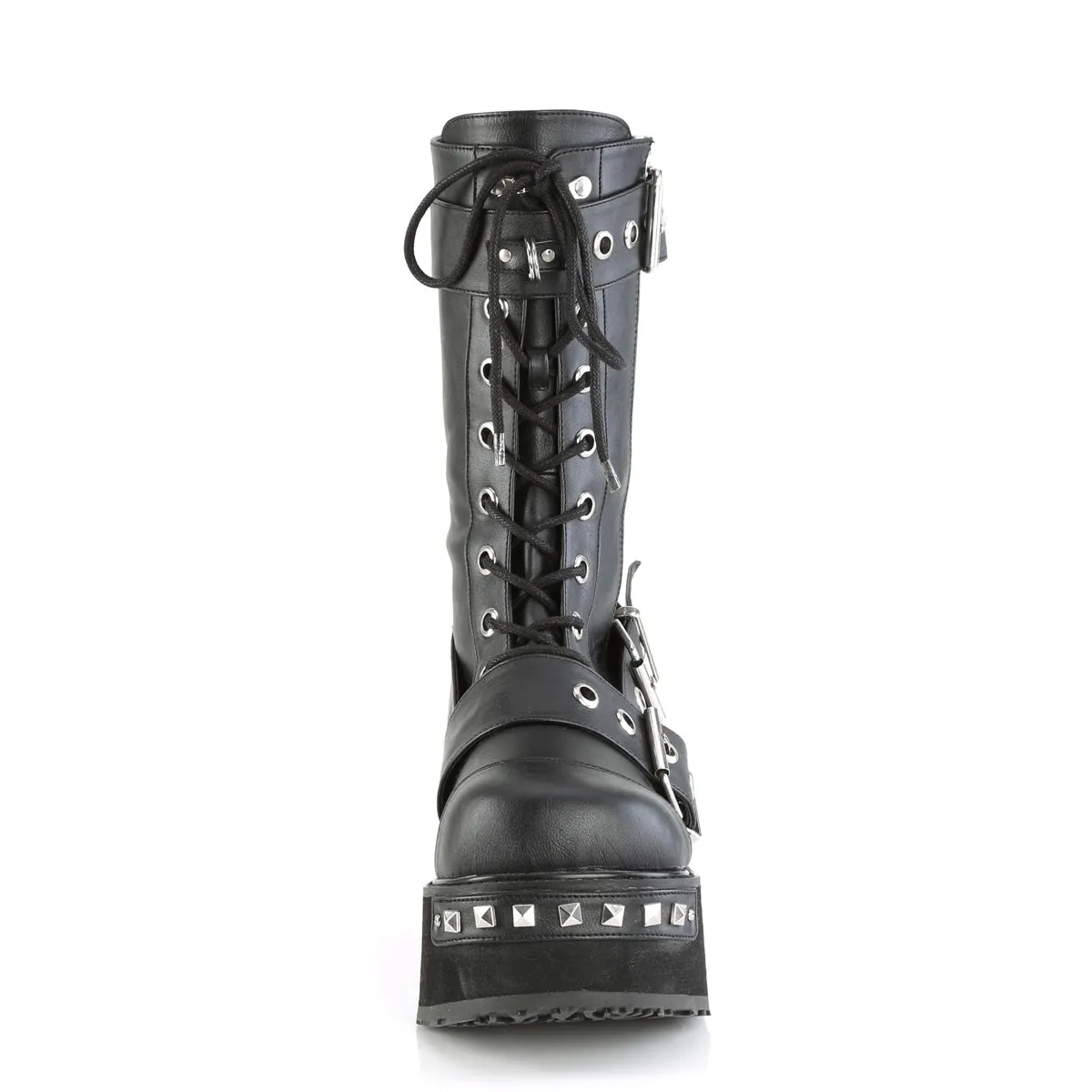 TRASHVILLE-250  Black Vegan Leather
