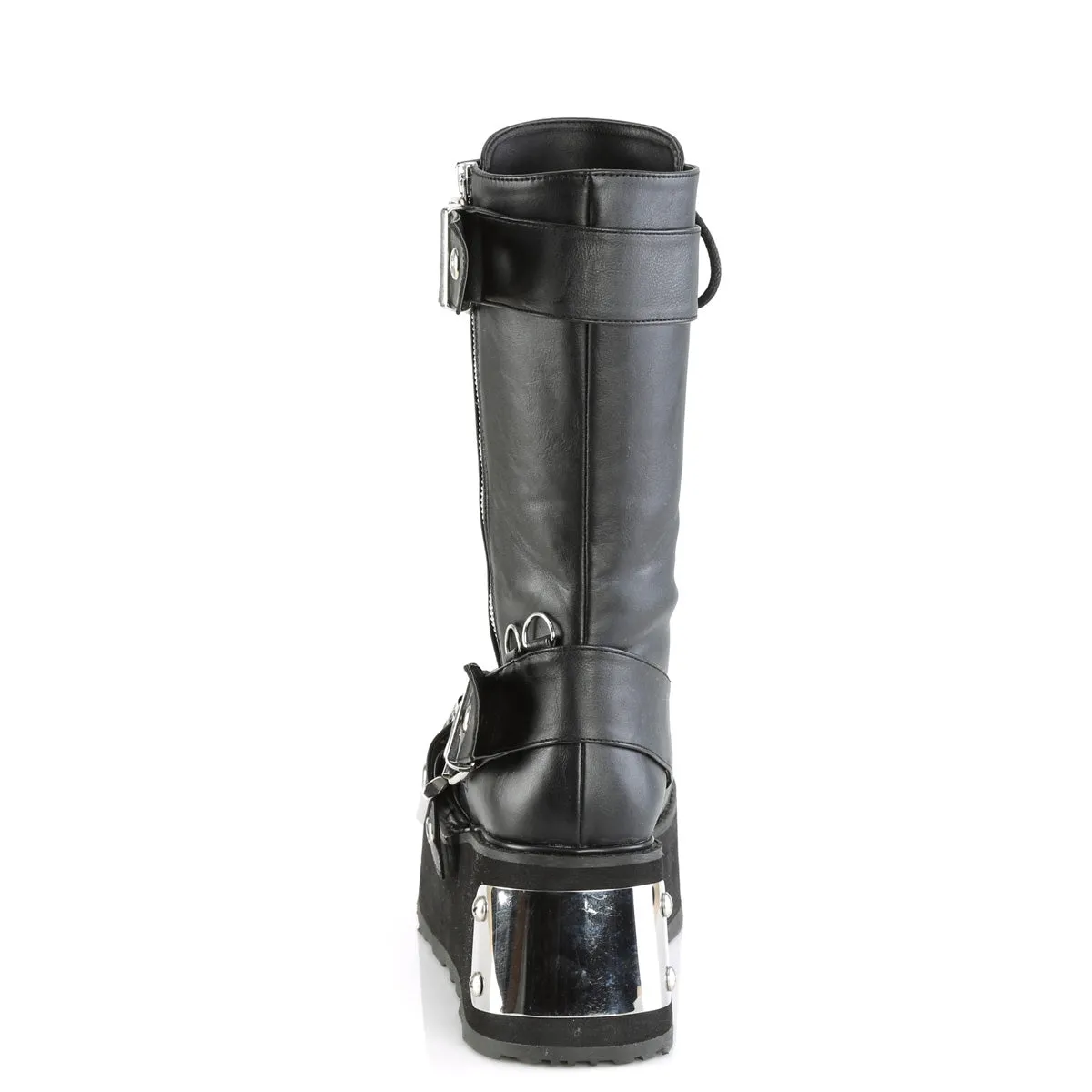 TRASHVILLE-250  Black Vegan Leather