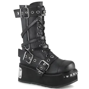 TRASHVILLE-250  Black Vegan Leather