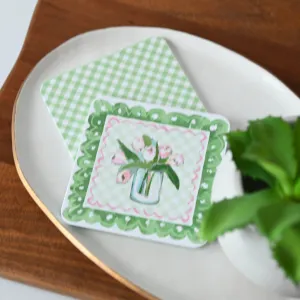 Tulip Paper Coasters