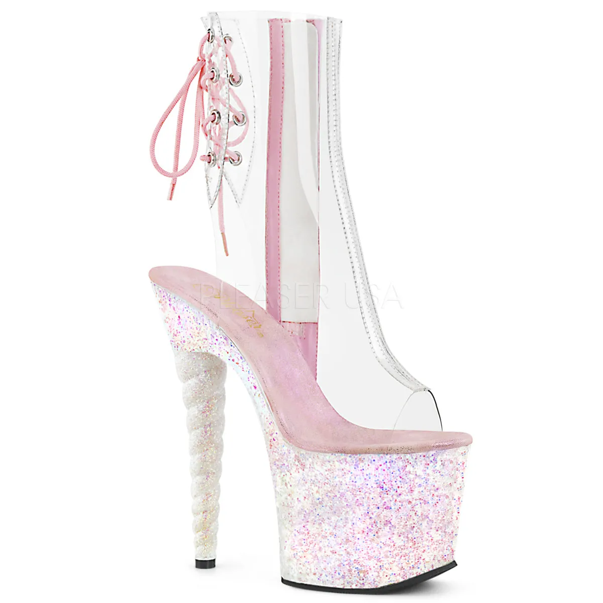 UNICORN-1018C  Clear/Opal Multi Glitter