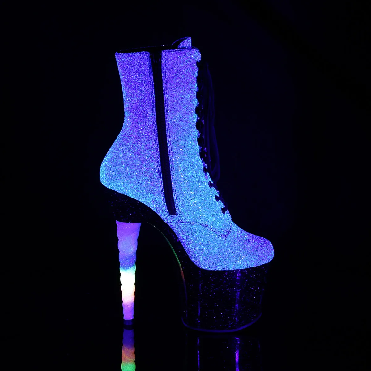 UNICORN-1020G  Purple-Blue Glitter/Black