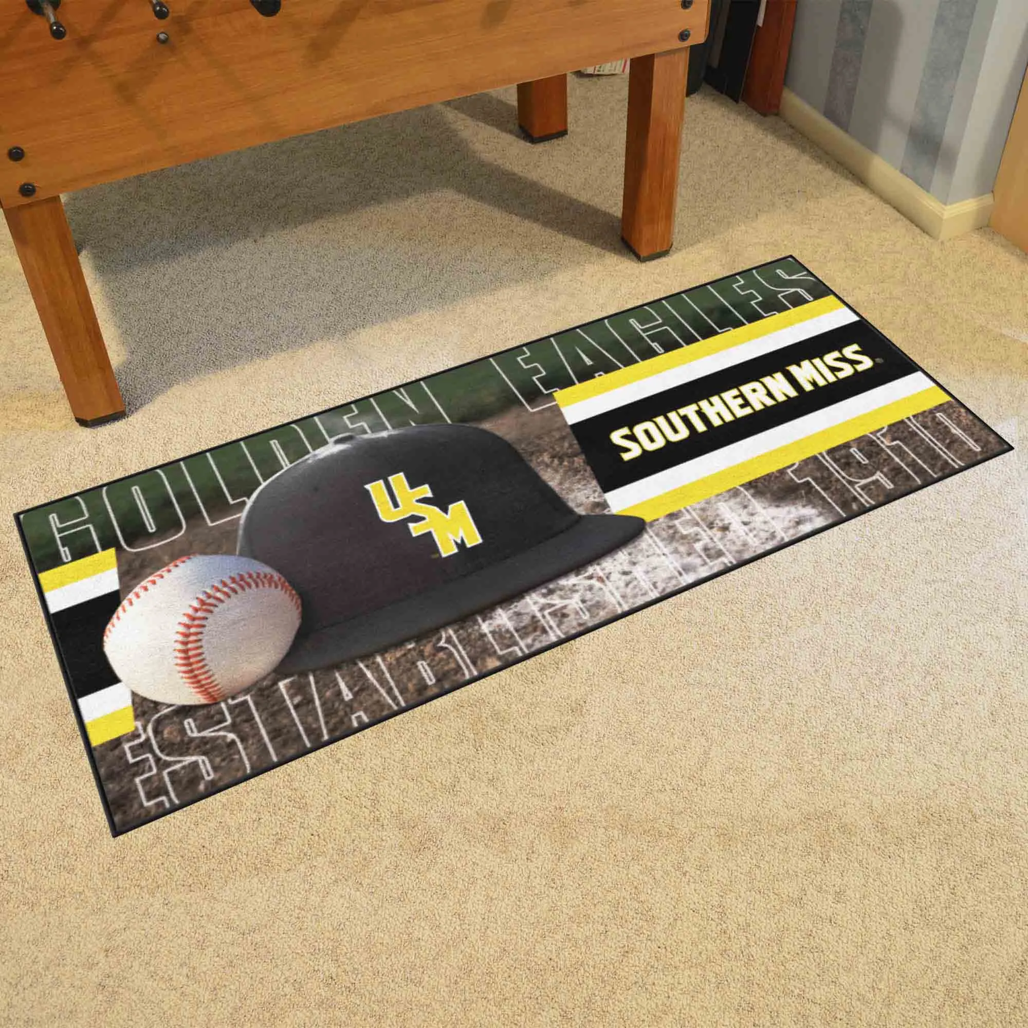 Univ of Southern Mississippi Baseball Runner