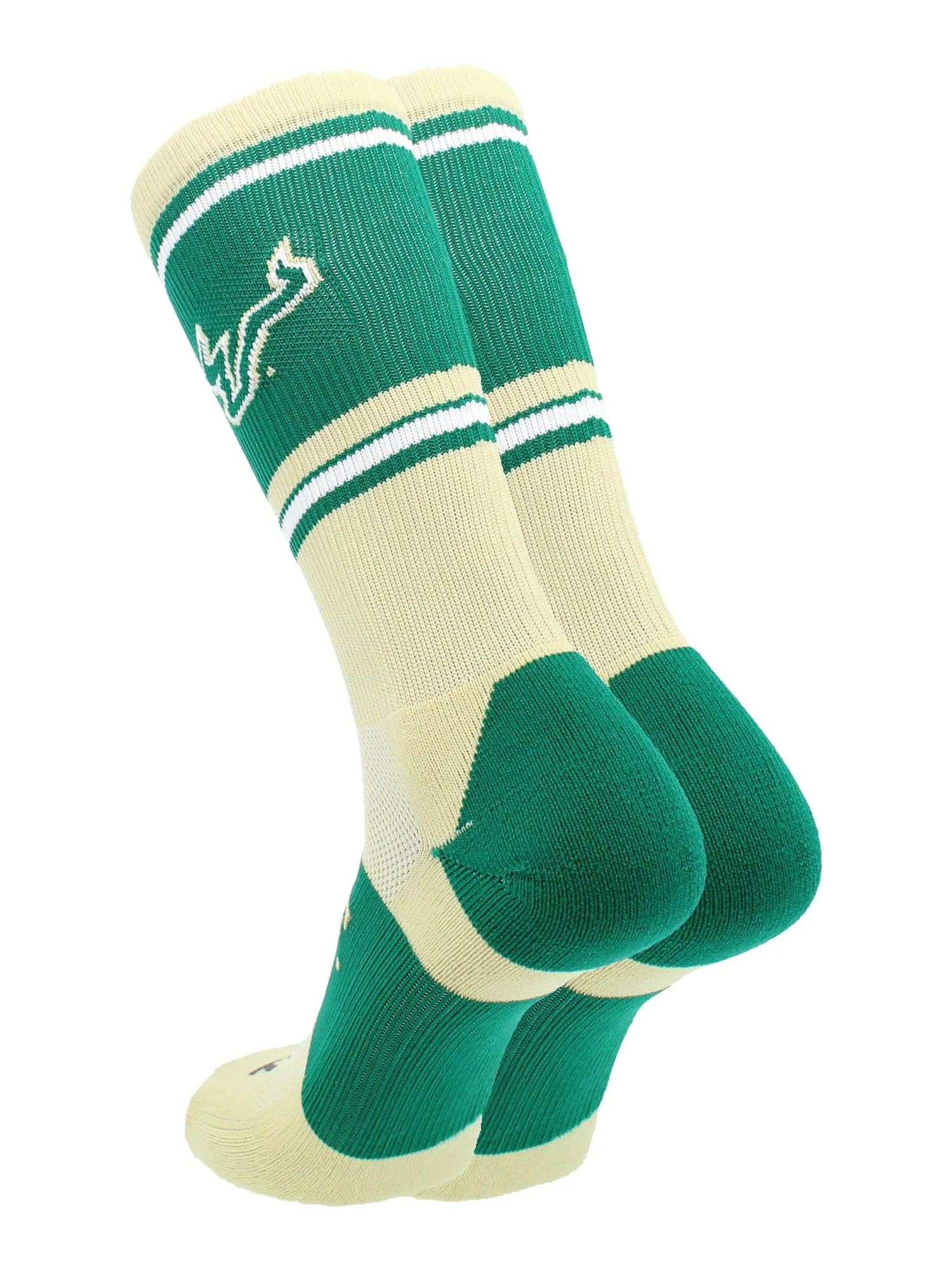 University of South Florida Bulls Jersey Crew Socks