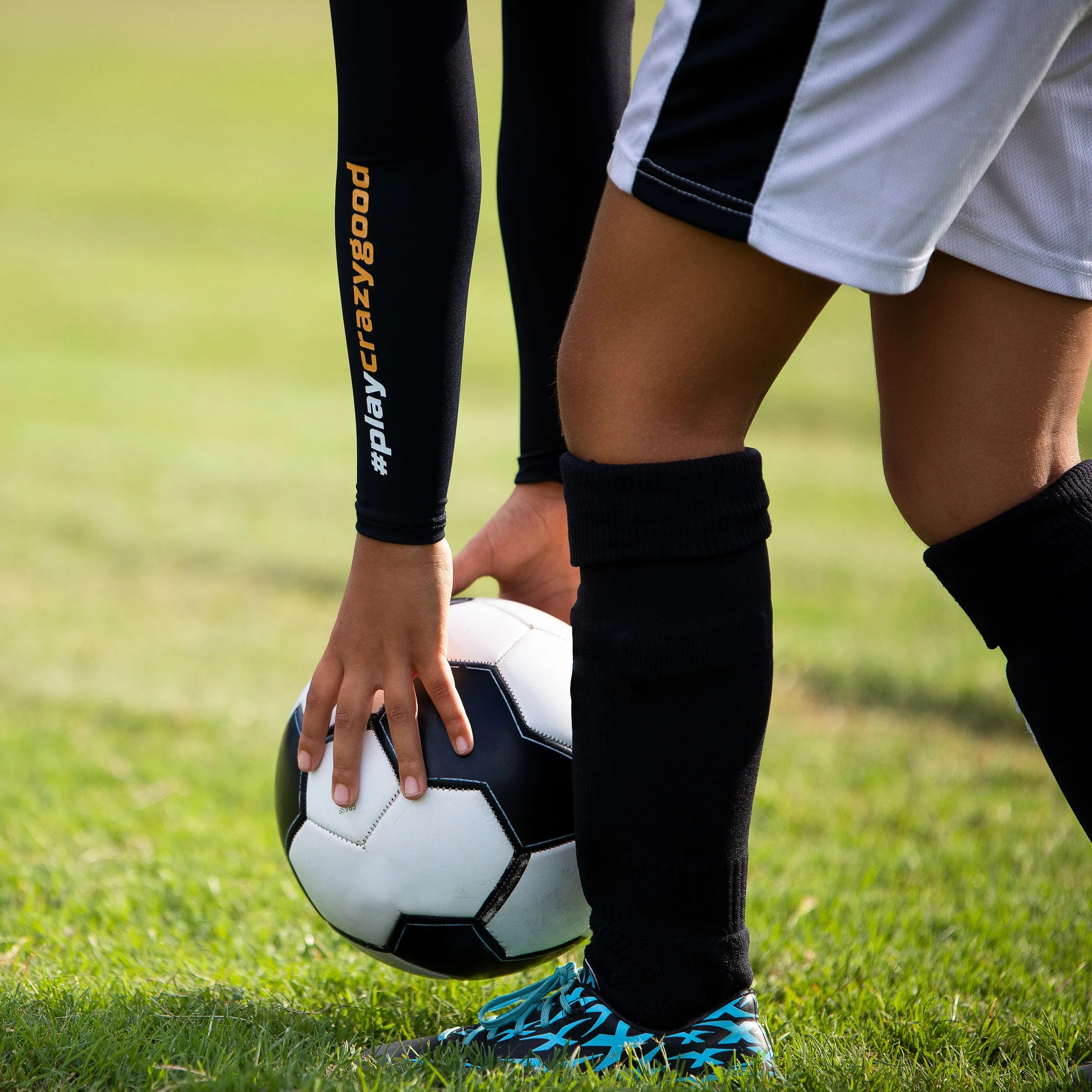 UV Sport Sleeves - Black - #PLAYCRAZYGOOD