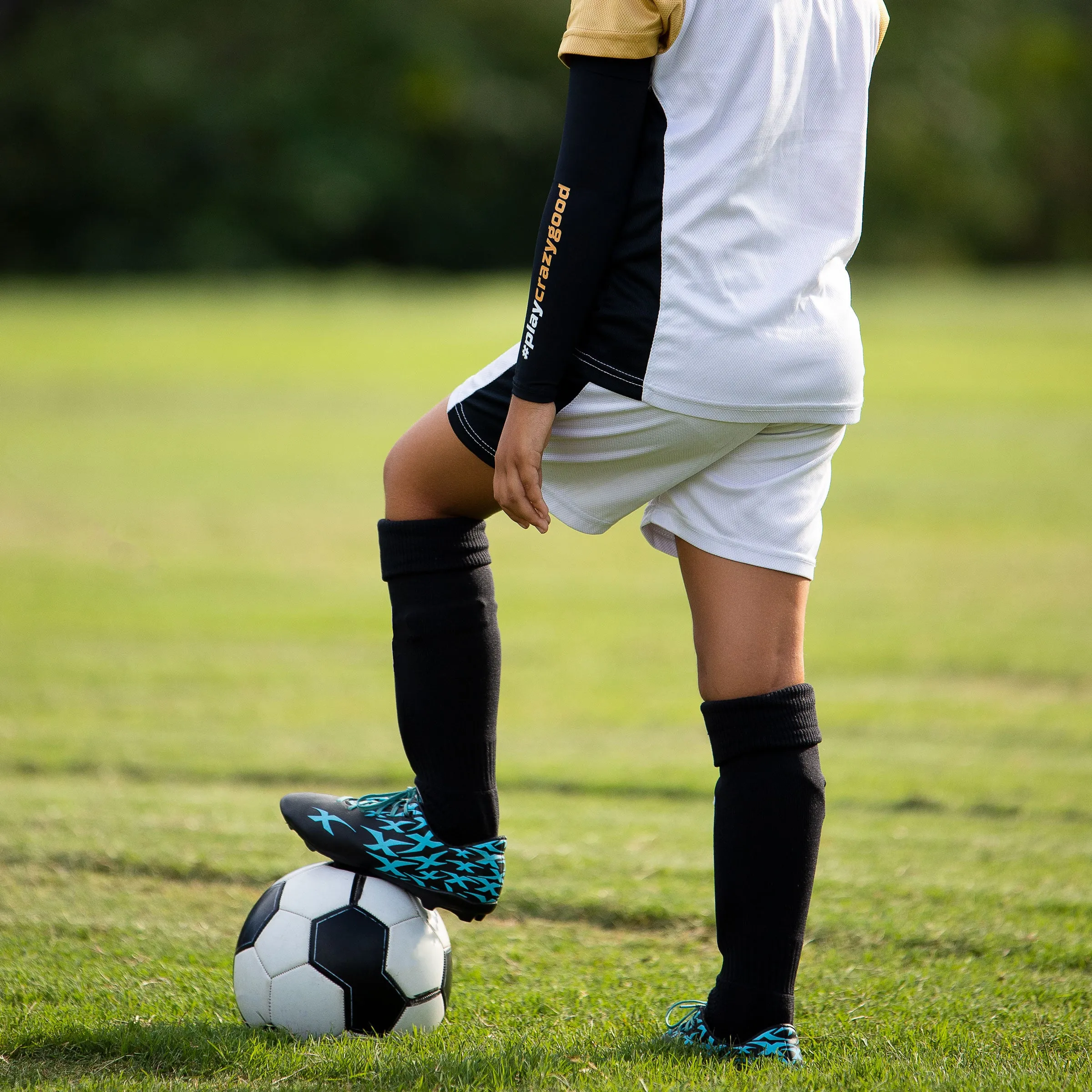 UV Sport Sleeves - Black - #PLAYCRAZYGOOD