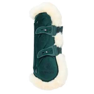 Vegan Sheepskin Tendon Boots Bamboo Elastic Velvet by Kentucky