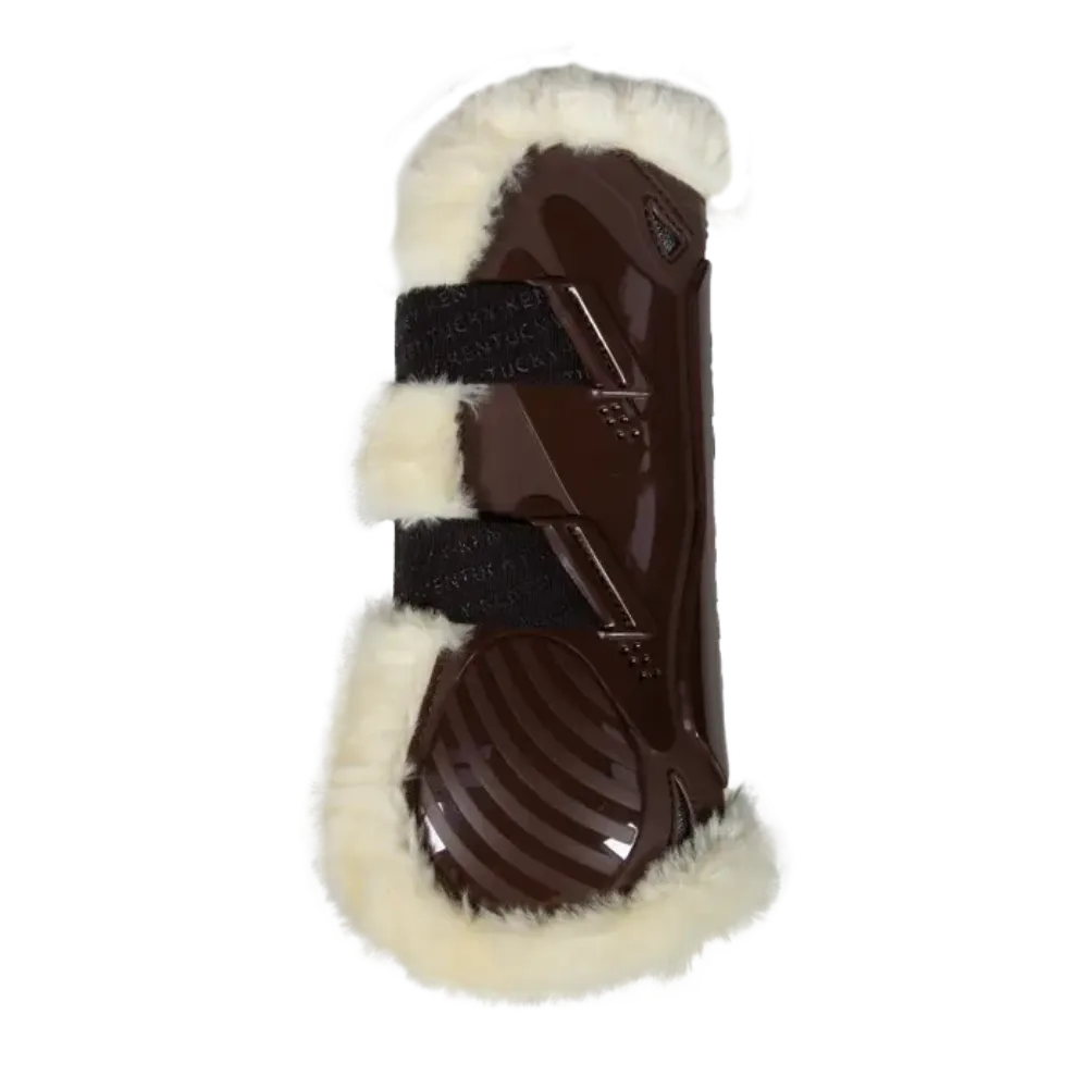 Vegan Sheepskin Tendon Boots Velcro by Kentucky