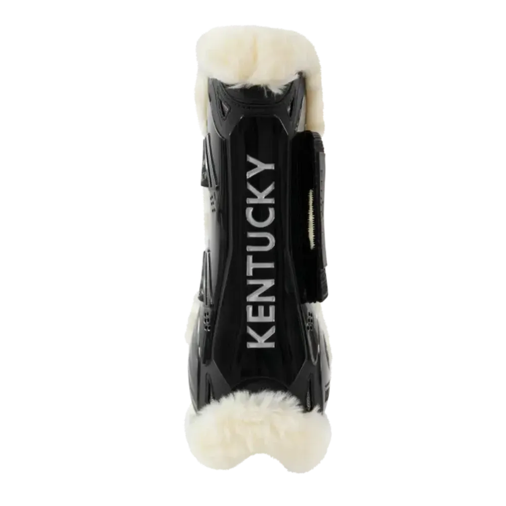 Vegan Sheepskin Tendon Boots Velcro by Kentucky
