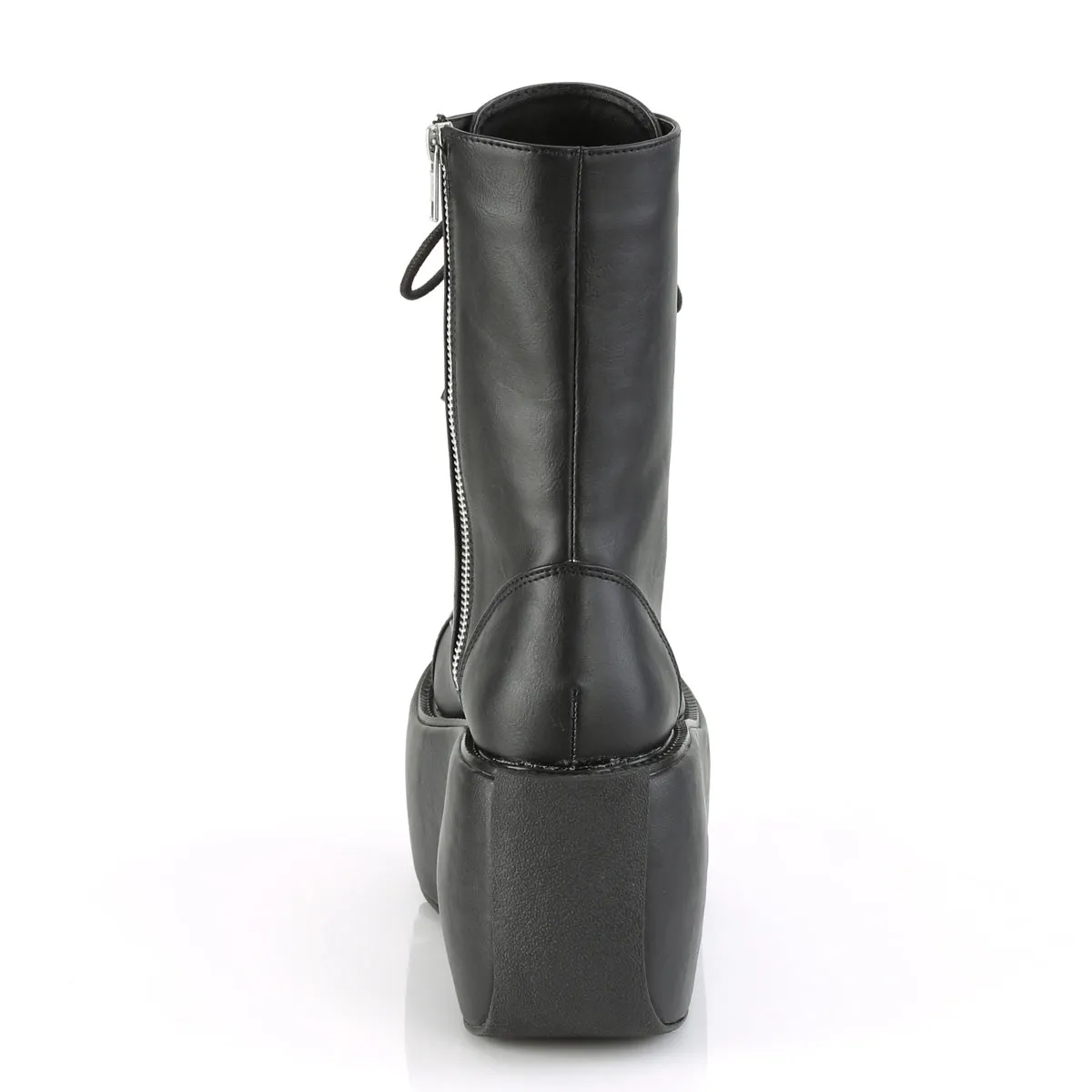 VIOLET-120  Black Vegan Leather