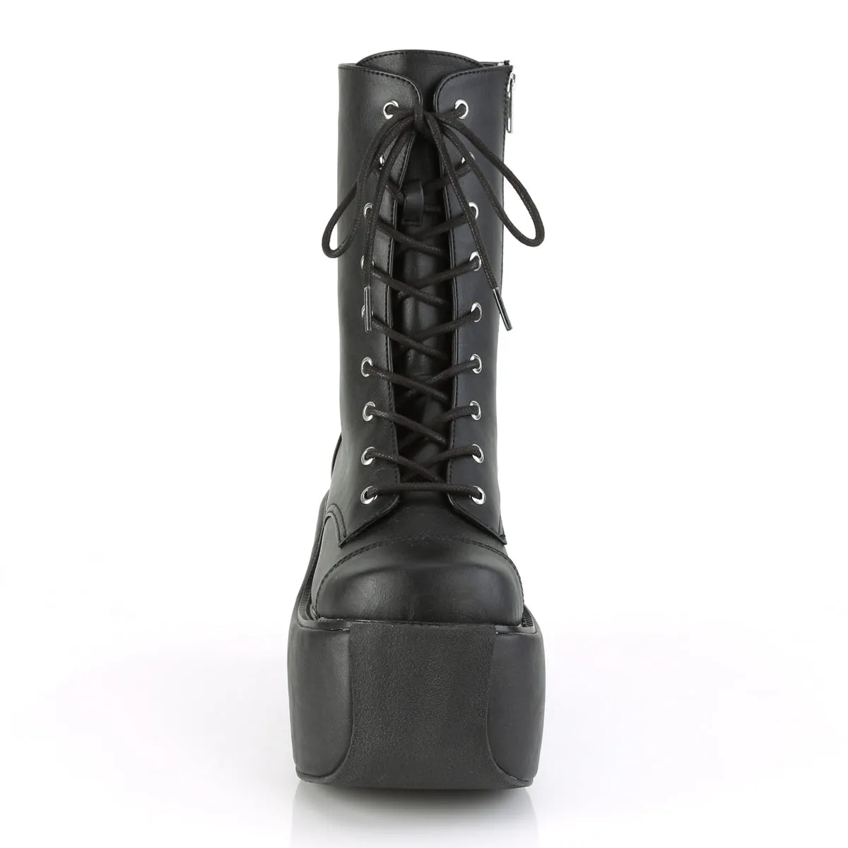 VIOLET-120  Black Vegan Leather