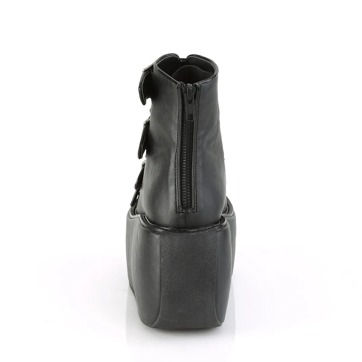 VIOLET-150  Black Vegan Leather-Hologram