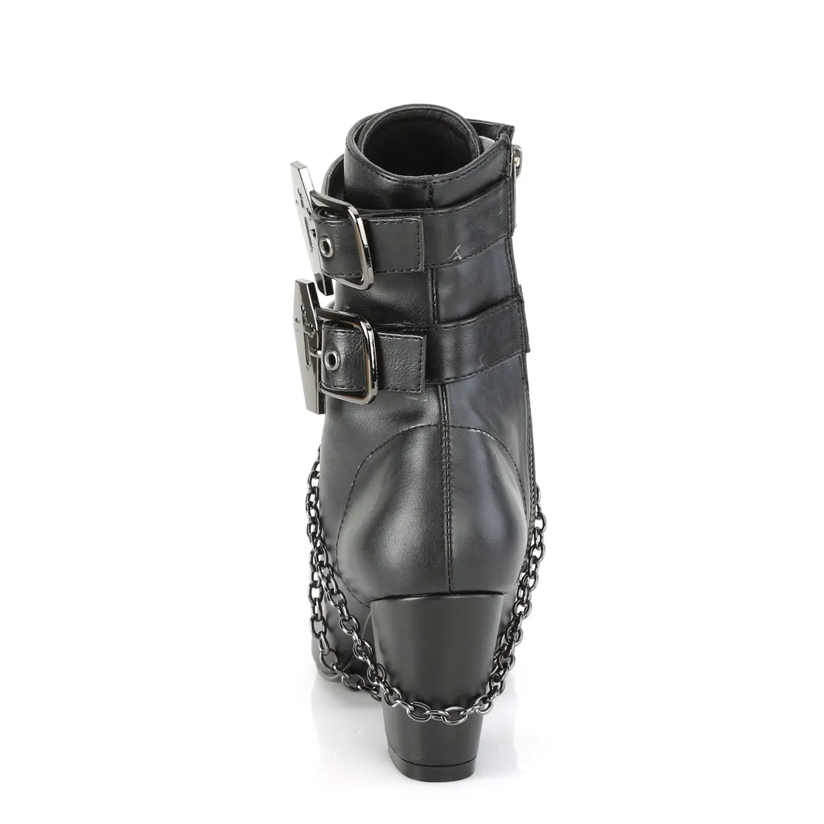 VIVIKA-128  Black Vegan Leather