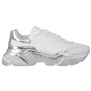White Calfskin Men Sneaker