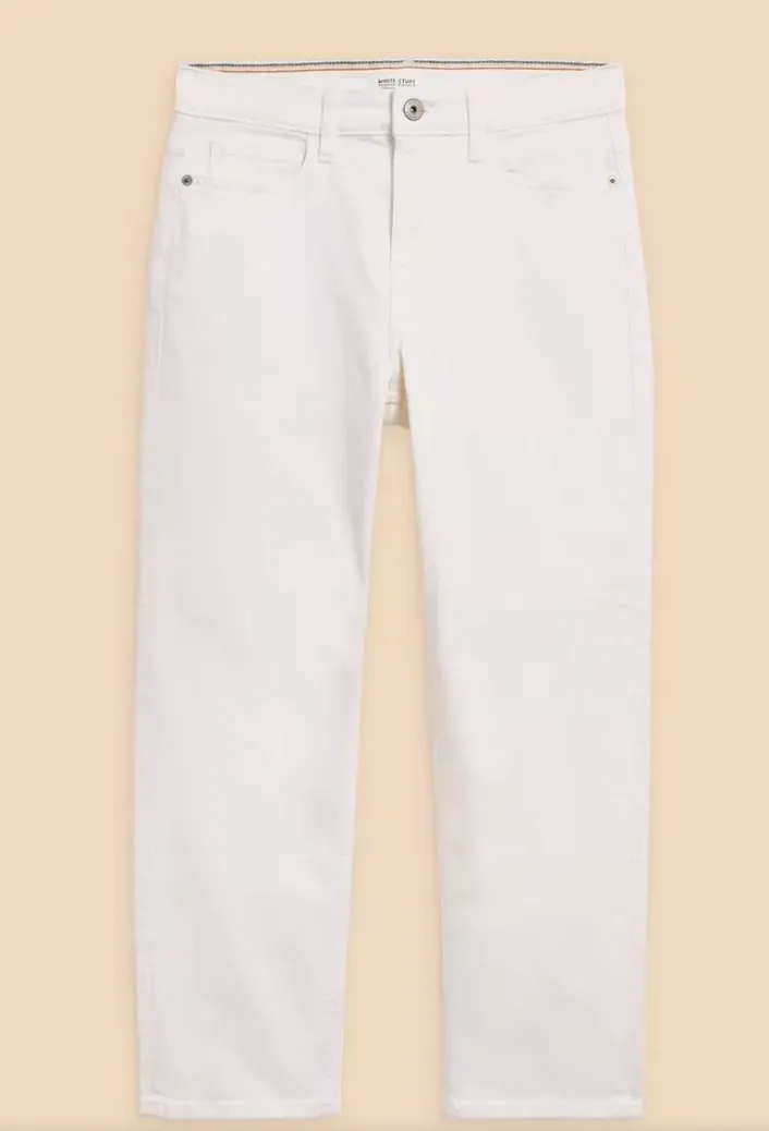 White Stuff UK Blake Straight Crop Jean