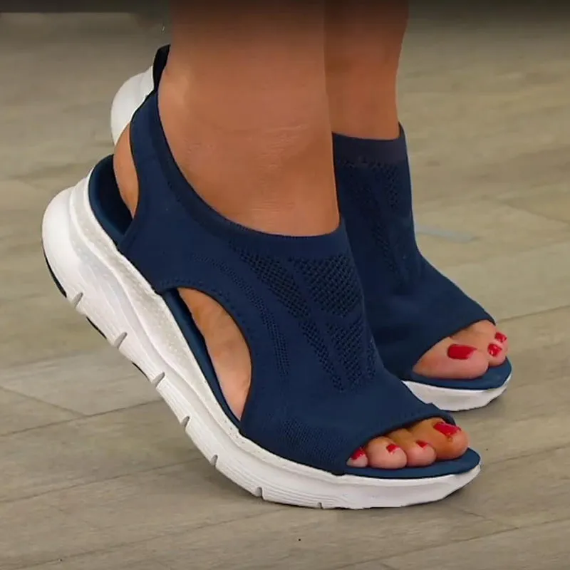 Women's Casual  Beach Wedge Sandals Platform Sandals Roman Sandals